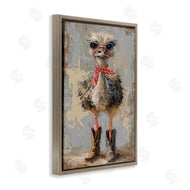 Petals Prints Design | Ostrich and Cowboy Boots