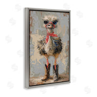 Petals Prints Design | Ostrich and Cowboy Boots