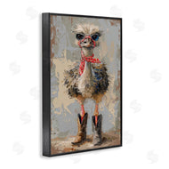 Petals Prints Design | Ostrich and Cowboy Boots