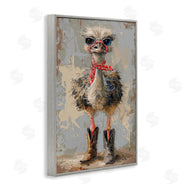 Petals Prints Design | Ostrich and Cowboy Boots