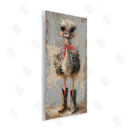 Petals Prints Design | Ostrich and Cowboy Boots