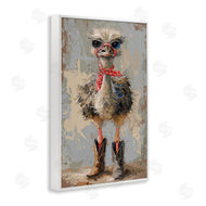Petals Prints Design | Ostrich and Cowboy Boots