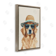 Petals Prints Design | Hipster Labrador Dog