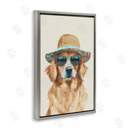 Petals Prints Design | Hipster Labrador Dog