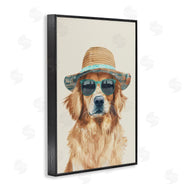 Petals Prints Design | Hipster Labrador Dog