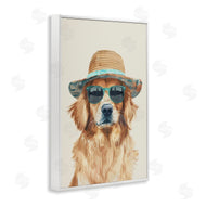 Petals Prints Design | Hipster Labrador Dog