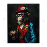 Ray Heere | Monkey with Fancy Outfit