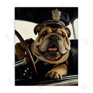 Ray Heere | Police Dog in Car