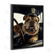 Ray Heere | Police Dog in Car