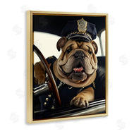 Ray Heere | Police Dog in Car