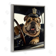 Ray Heere | Police Dog in Car