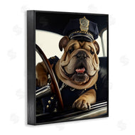 Ray Heere | Police Dog in Car