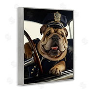 Ray Heere | Police Dog in Car