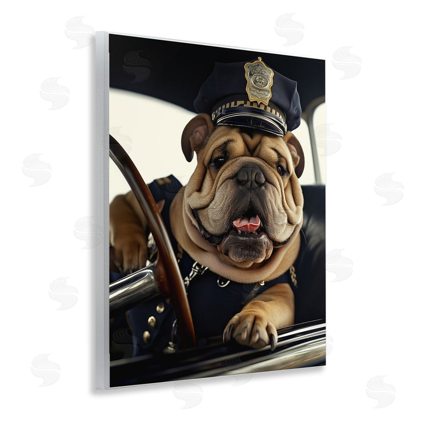 Ray Heere | Police Dog in Car