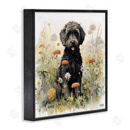 Roozbeh Bahramali | Black Terrier in Meadow