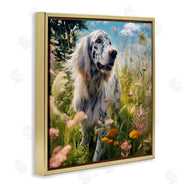 Roozbeh Bahramali | Happy Dog Among Flowers