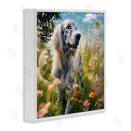 Roozbeh Bahramali | Happy Dog Among Flowers
