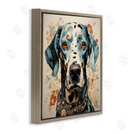 Roozbeh Bahramali | Dog Portrait with Paint Splatter