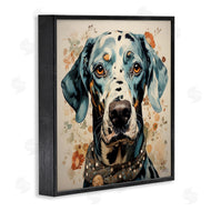 Roozbeh Bahramali | Dog Portrait with Paint Splatter