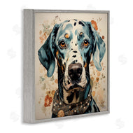 Roozbeh Bahramali | Dog Portrait with Paint Splatter