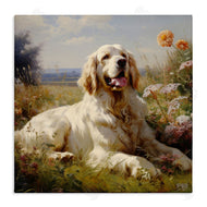 Roozbeh Bahramali | Calm Golden Retriever Landscape