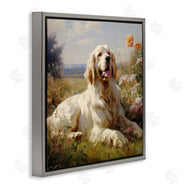Roozbeh Bahramali | Calm Golden Retriever Landscape