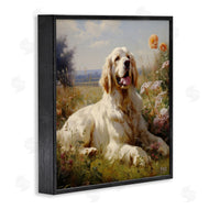Roozbeh Bahramali | Calm Golden Retriever Landscape