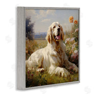Roozbeh Bahramali | Calm Golden Retriever Landscape