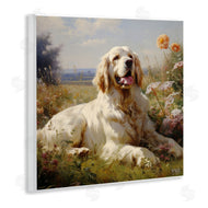 Roozbeh Bahramali | Calm Golden Retriever Landscape