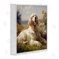Roozbeh Bahramali | Calm Golden Retriever Landscape
