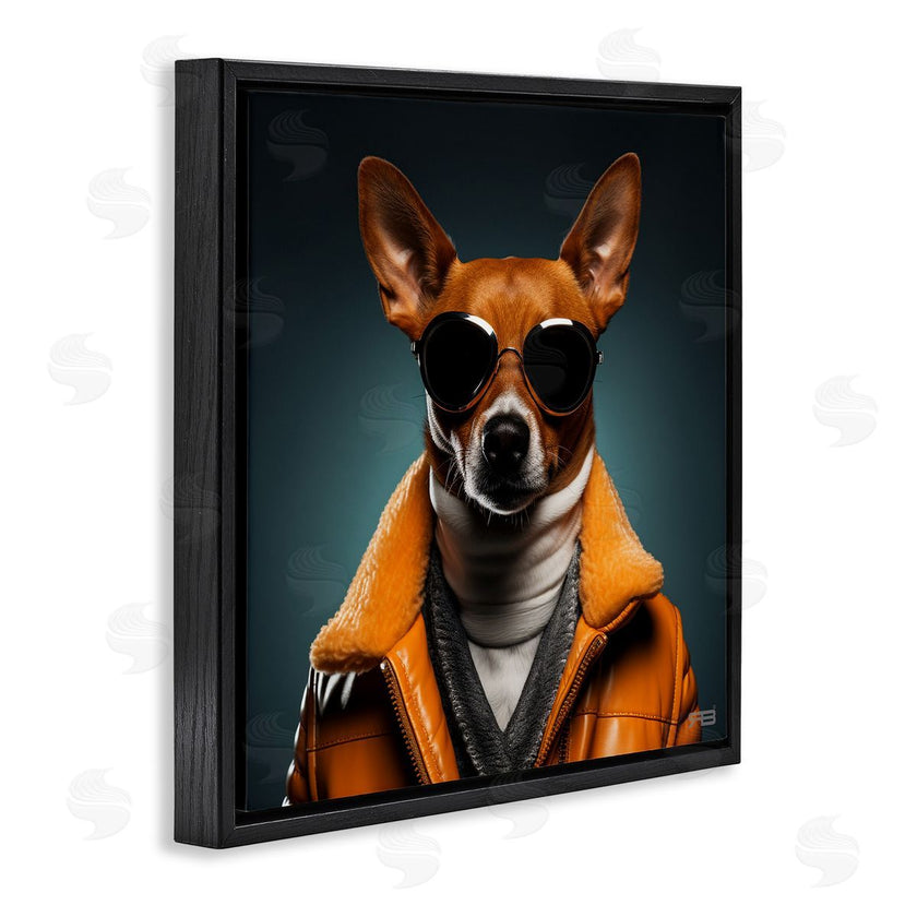 Roozbeh Bahramali | Stylish Dog with Sunglasses