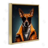 Roozbeh Bahramali | Stylish Dog with Sunglasses