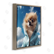 Roozbeh Bahramali | Pomeranian Dog and Clouds