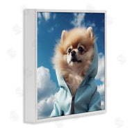 Roozbeh Bahramali | Pomeranian Dog and Clouds