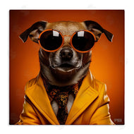 Roozbeh Bahramali | Trendy Dog Yellow Suit