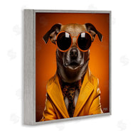 Roozbeh Bahramali | Trendy Dog Yellow Suit