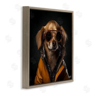 Roozbeh Bahramali | Stylish Dog on Black