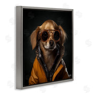 Roozbeh Bahramali | Stylish Dog on Black