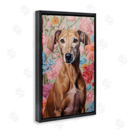 Roozbeh Bahramali | Greyhound on Florals