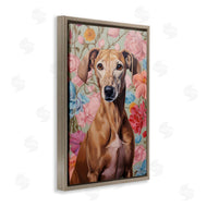 Roozbeh Bahramali | Greyhound on Florals
