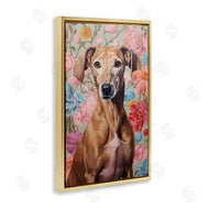 Roozbeh Bahramali | Greyhound on Florals