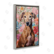 Roozbeh Bahramali | Greyhound on Florals