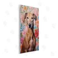 Roozbeh Bahramali | Greyhound on Florals