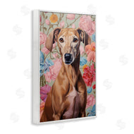 Roozbeh Bahramali | Greyhound on Florals