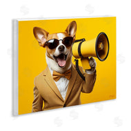 Roozbeh Bahramali | Dog with Yellow Megaphone