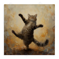 Roozbeh Bahramali | Dancing Tabby Cat