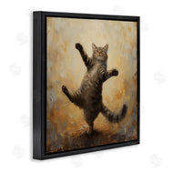 Roozbeh Bahramali | Dancing Tabby Cat