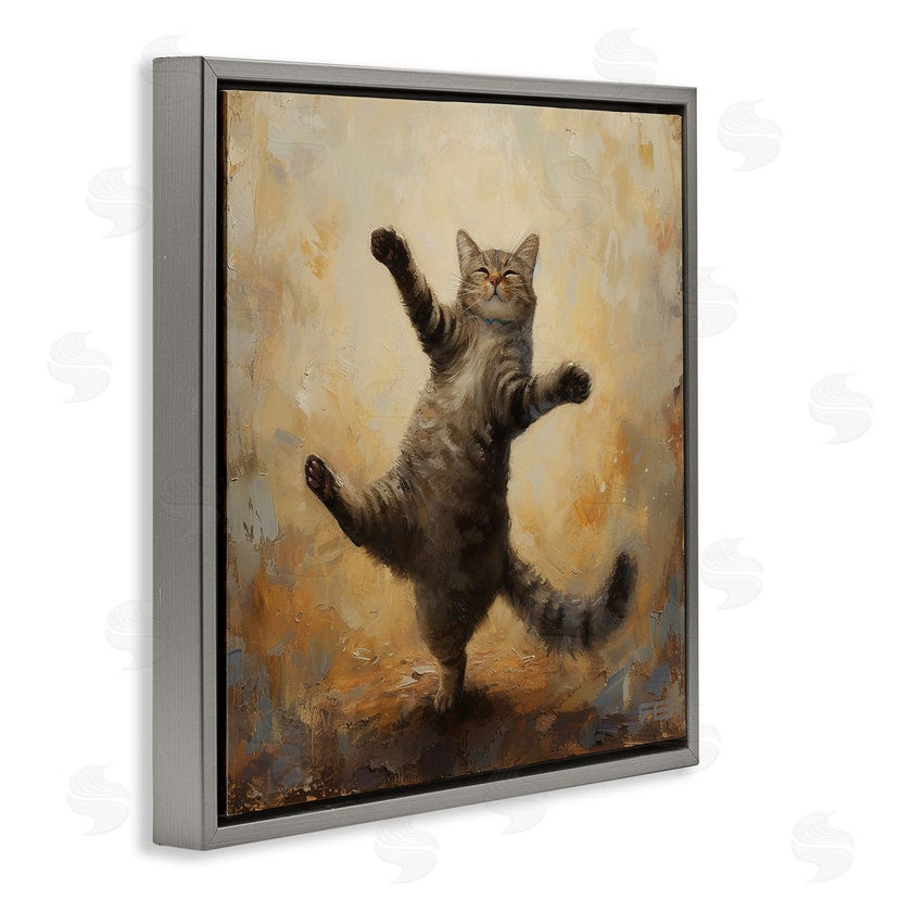Roozbeh Bahramali | Dancing Tabby Cat