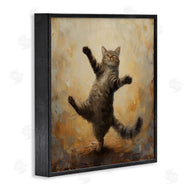 Roozbeh Bahramali | Dancing Tabby Cat