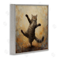 Roozbeh Bahramali | Dancing Tabby Cat